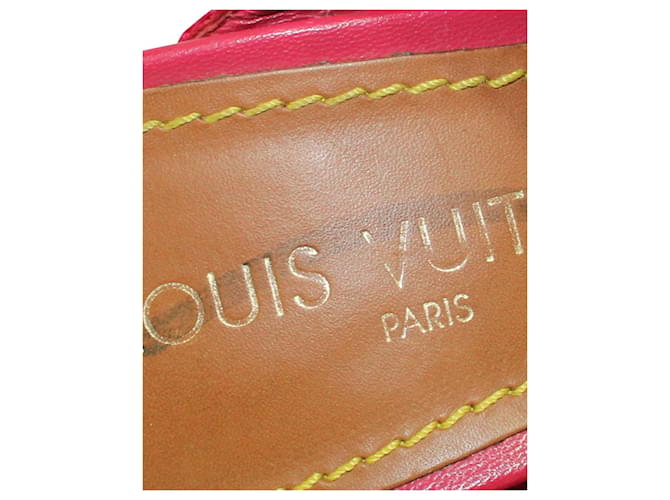 Louis Vuitton Zeppe rosa - vista 7