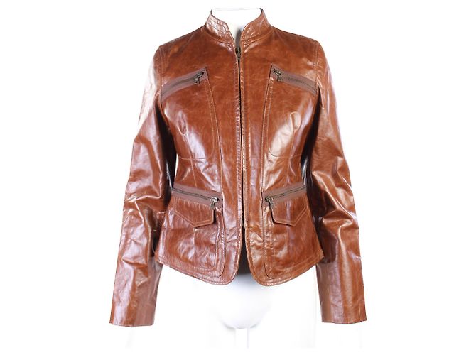 Dkny Chaqueta de piel de becerro - vista 2