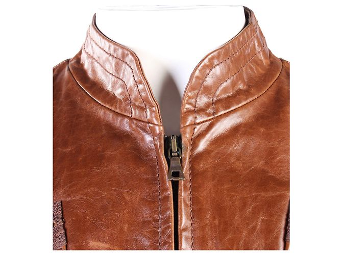 Dkny Chaqueta de piel de becerro - vista 5