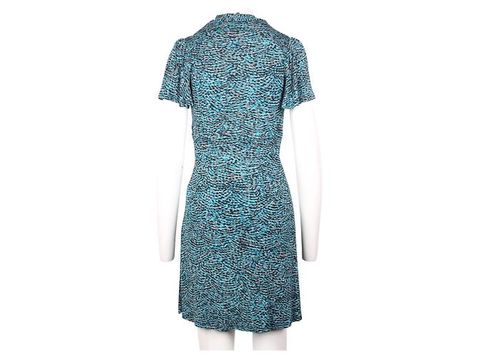 Nanette Lepore Blue Print Kleid Blau - Ansicht 3