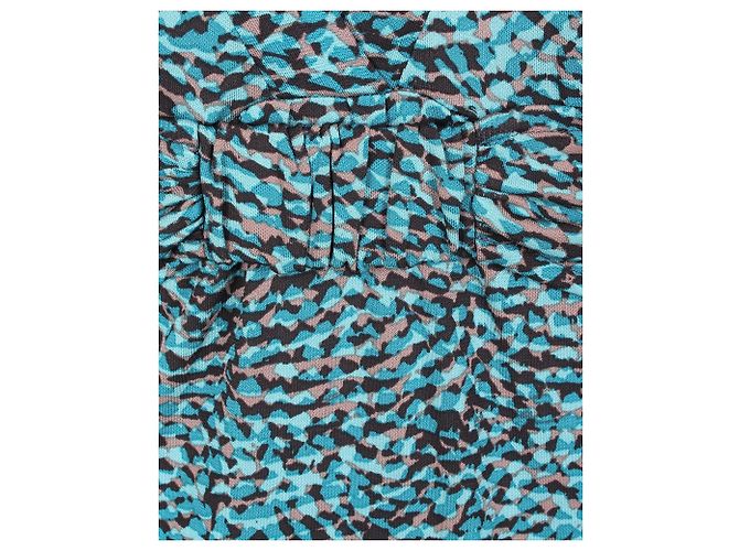 Nanette Lepore Blue Print Kleid Blau - Ansicht 5