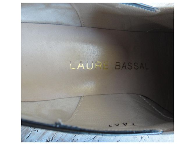 Autre Marque derby di Laure Bassal 37 Nero Bianco - vista 4