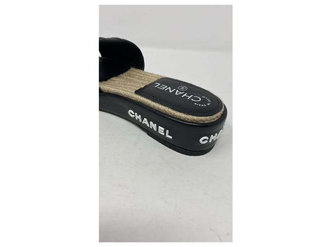 Cambon Chanel Sandalen Schwarz - Ansicht 6