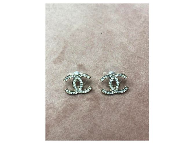 Chanel Aretes Dorado - vista 3