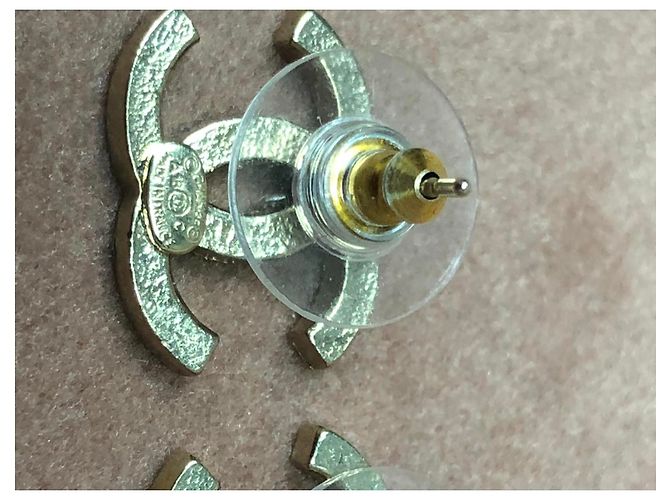 Chanel Aretes Dorado - vista 6