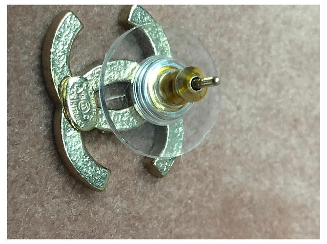 Chanel Aretes Dorado - vista 7