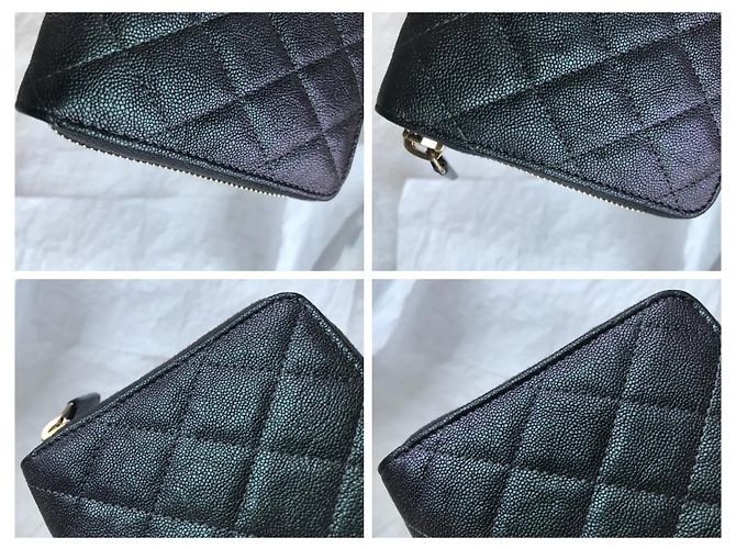 Chanel 2019 Bolso de mano XL caviar Multicolor Metálico - vista 11