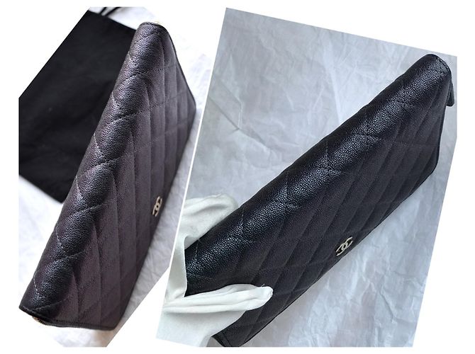Chanel 2019 Bolso de mano XL caviar Multicolor Metálico - vista 16