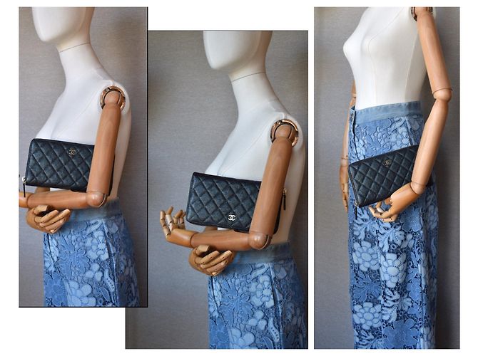 Chanel 2019 Bolso de mano XL caviar Multicolor Metálico - vista 19