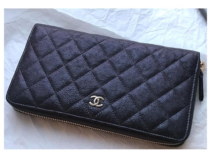 Chanel 2019 Bolso de mano XL caviar Multicolor Metálico - vista 3