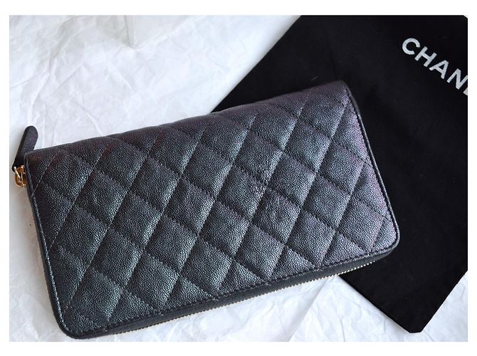 Chanel 2019 Bolso de mano XL caviar Multicolor Metálico - vista 5