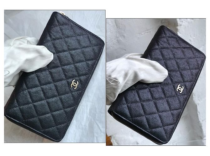 Chanel 2019 Bolso de mano XL caviar Multicolor Metálico - vista 8