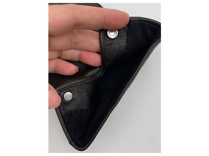 Guanti Louis Vuitton Shadow neri 2021 retail 755€ Nero - vista 9