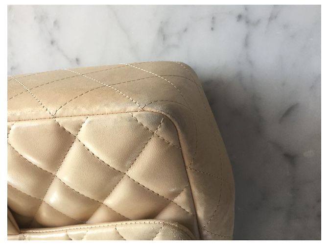 Chanel Schultertasche Beige - Ansicht 3