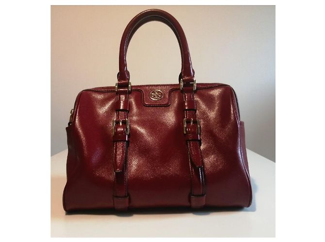 Tory Burch Cartera roja en charol - vista 2