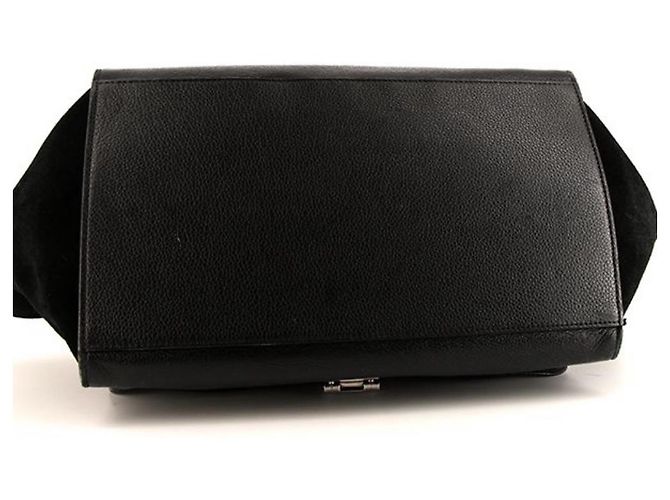 Trapèze Céline Medium suede and black leather trapeze - vista 3