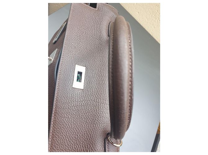 Hermès Kelly 35 Dunkelbraun - Ansicht 3