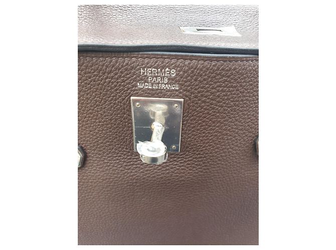 Hermès Kelly 35 Dunkelbraun - Ansicht 4