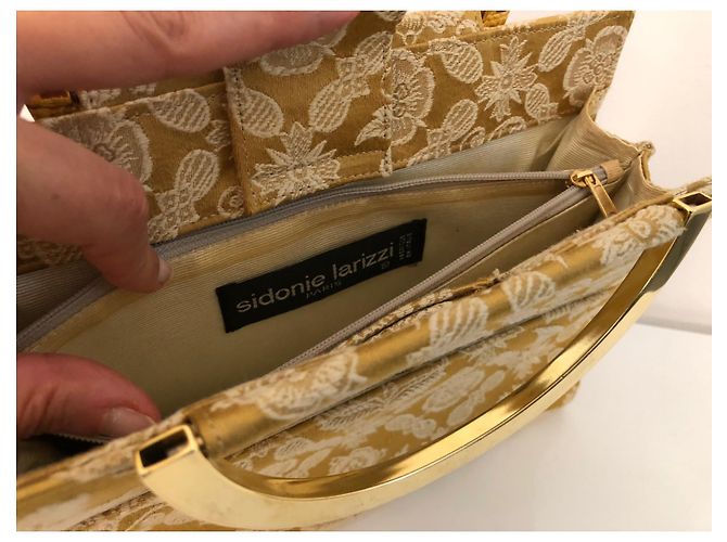 Borsa a mano Sidonie Larizzi Beige D'oro - vista 3