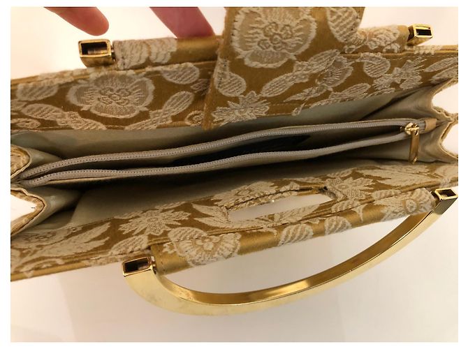 Borsa a mano Sidonie Larizzi Beige D'oro - vista 4
