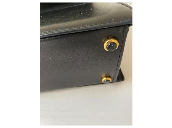 Borsa a mano Chanel Timeless in pelle nera Nero - vista 12