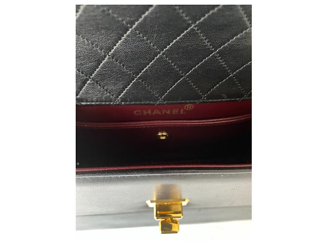 Borsa a mano Chanel Timeless in pelle nera Nero - vista 7