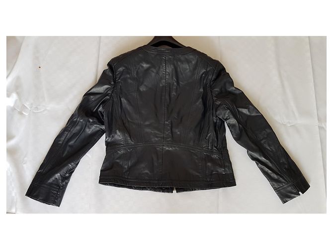 Gerry Weber Lederjacke Dunkelblau - Ansicht 5