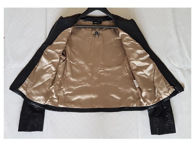 Gerry Weber Lederjacke Dunkelblau - Ansicht 7