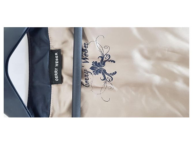 Gerry Weber Lederjacke Dunkelblau - Ansicht 9