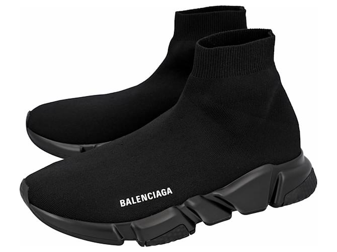 Sneaker Speed Balenciaga da uomo in nero - vista 3