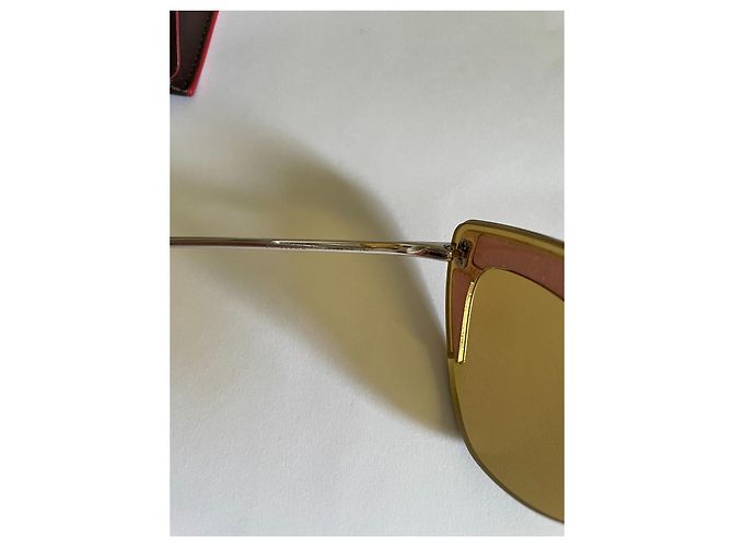 Fendi FF0355/S Sonnenbrille Rosa Gold Pink Golden - Ansicht 12
