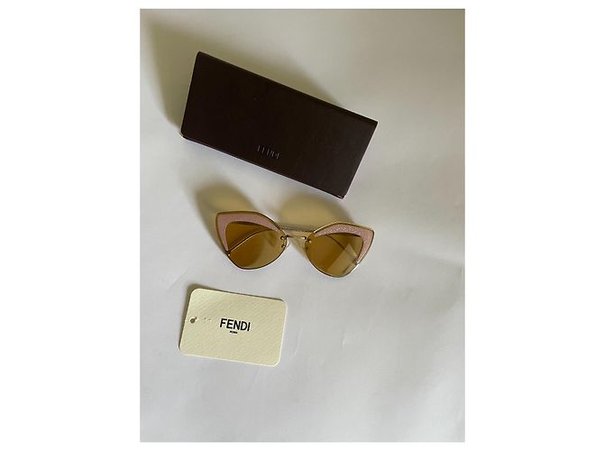 Fendi FF0355/S Sonnenbrille Rosa Gold Pink Golden - Ansicht 14