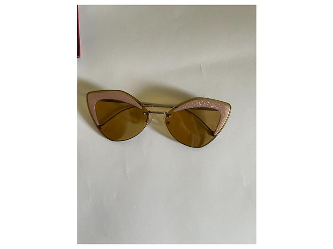 Fendi FF0355/S Sonnenbrille Rosa Gold Pink Golden - Ansicht 3