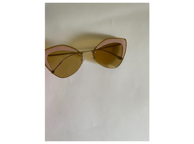 Fendi FF0355/S Sonnenbrille Rosa Gold Pink Golden - Ansicht 6