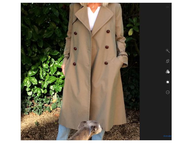 Gerard Darel Gérard Darel long trench coat, new Khaki - view 5