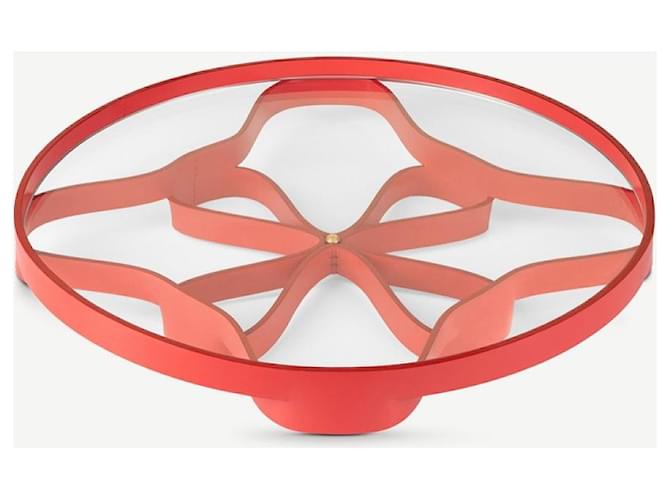 Louis Vuitton LV Rosace Tablett neu Rot - Ansicht 2