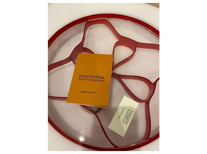 Louis Vuitton LV Rosace Tablett neu Rot - Ansicht 8