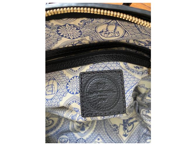 Borsa a mano Lancel La Charmeuse in pelle nera Nero - vista 5