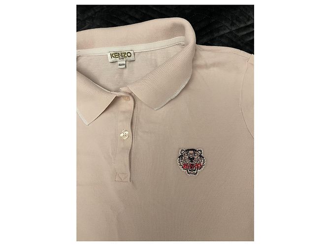 Kenzo Polokleid aus Baumwolle Rosa Pink - Ansicht 3