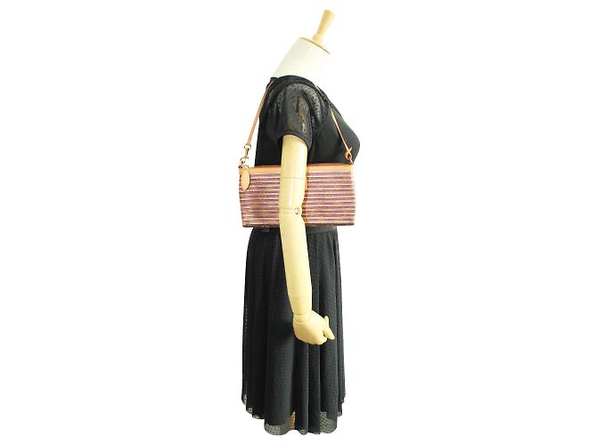 Louis Vuitton Limitierte Eden Zoe Tasche mit Peche-Monogramm Golden Metallisch - Ansicht 10