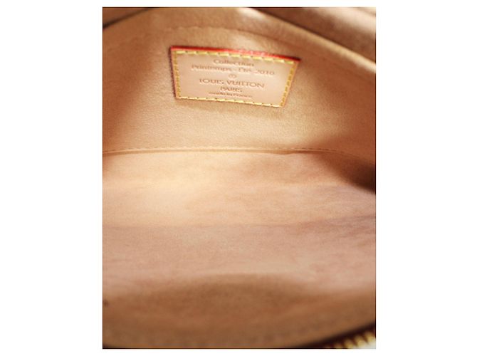 Louis Vuitton Limitierte Eden Zoe Tasche mit Peche-Monogramm Golden Metallisch - Ansicht 5