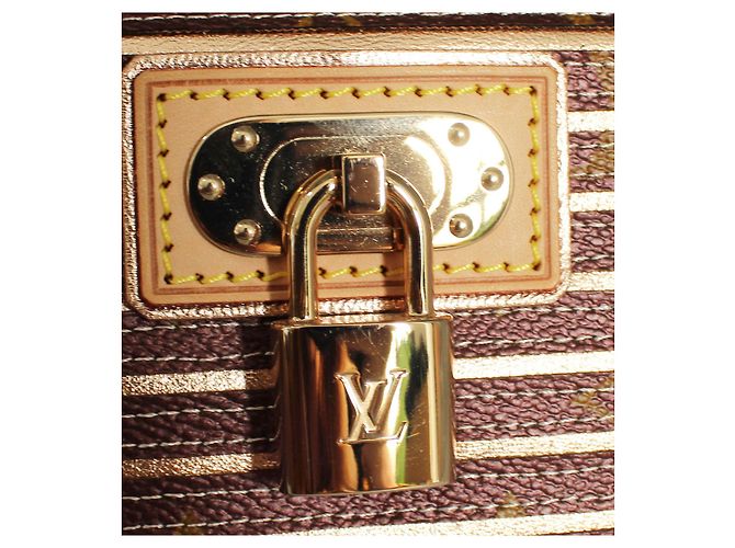 Louis Vuitton Limitierte Eden Zoe Tasche mit Peche-Monogramm Golden Metallisch - Ansicht 8