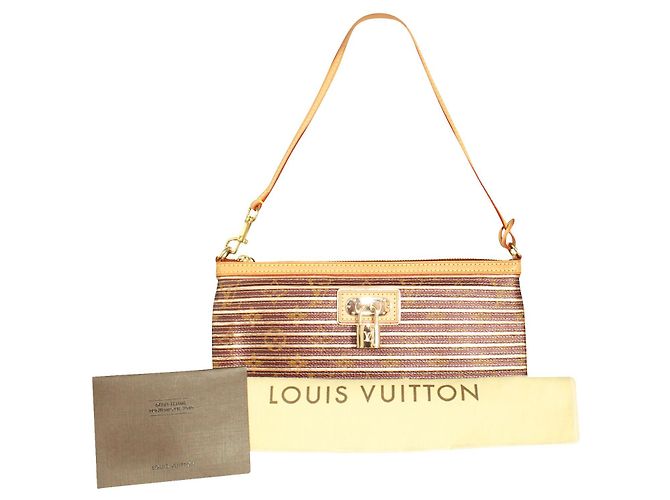 Louis Vuitton Limitierte Eden Zoe Tasche mit Peche-Monogramm Golden Metallisch - Ansicht 9