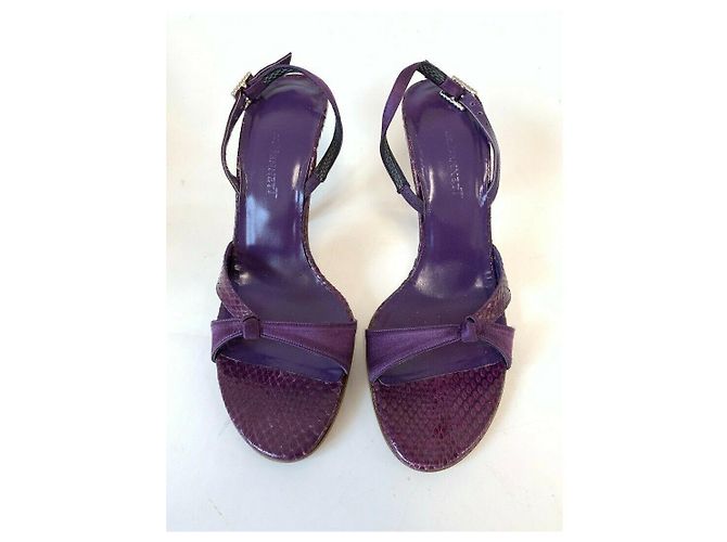 LK Bennett lila Farica Sandale mit hohem Absatz - Ansicht 3