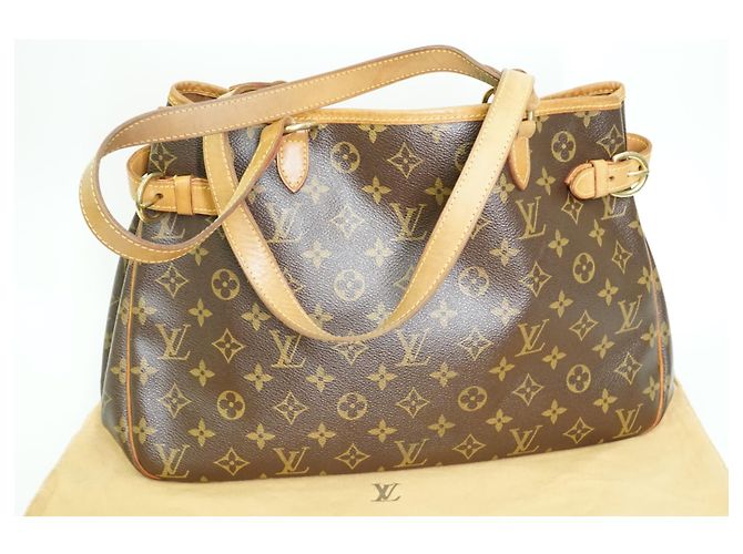 Louis Vuitton Monogram Canvas Batignolles Borsa Orizzontale Marrone - vista 2