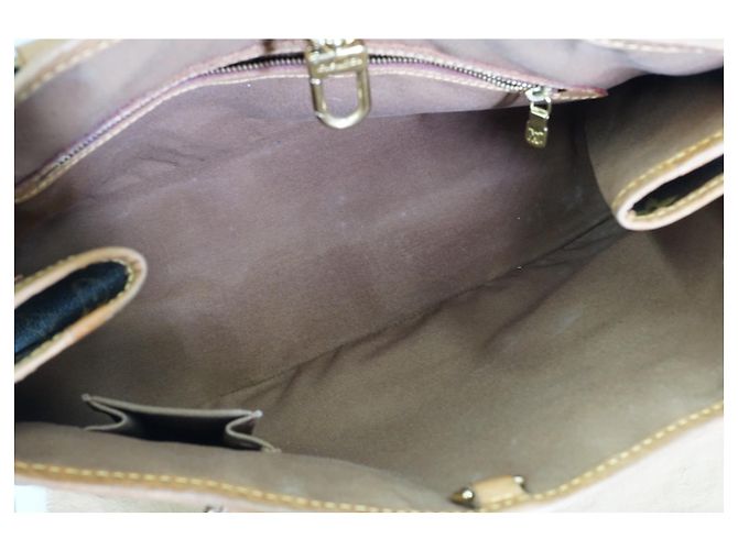 Louis Vuitton Monogram Canvas Batignolles Borsa Orizzontale Marrone - vista 7