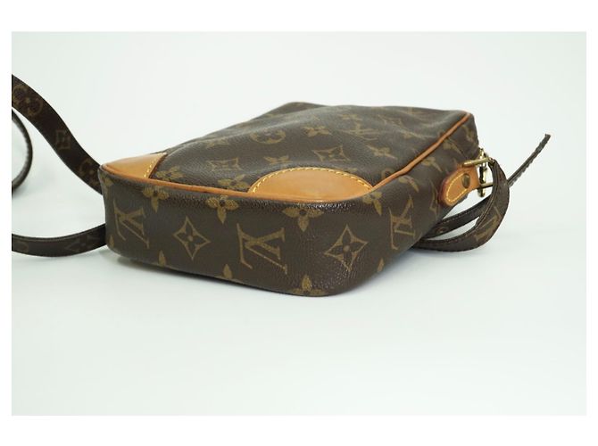 Louis Vuitton Borsa Danubio in tela con monogramma Marrone - vista 4