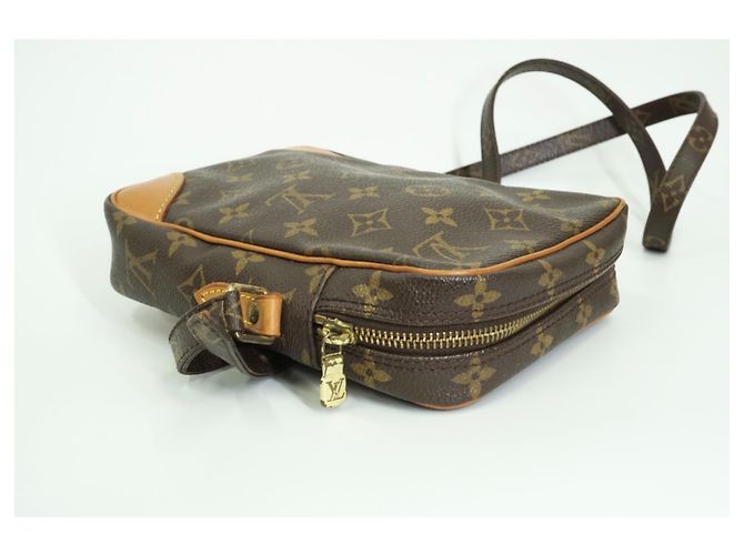 Louis Vuitton Borsa Danubio in tela con monogramma Marrone - vista 5