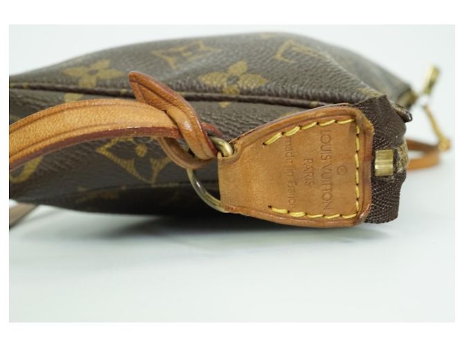 Louis Vuitton Monogram Canvas Pochette Accessori Marrone - vista 6
