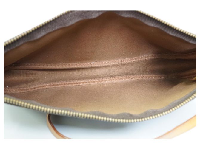 Louis Vuitton Monogram Canvas Pochette Accessori Marrone - vista 7